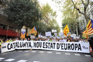 Ahir a la Plaça Sant Jaume